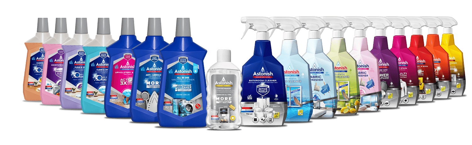 Astonish, محصولات استونیش